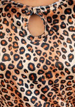 Girls Leopard Costume Dress Alt 4
