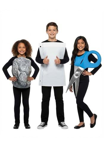 Rock Paper Scissor Costume Set Kids