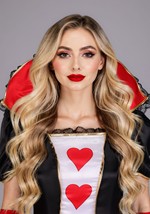 Womens Crimson Queen of Hearts Costume Alt 5