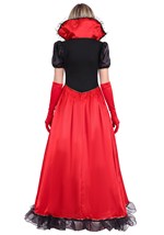Womens Crimson Queen of Hearts Costume Alt 2