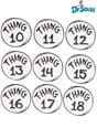 Dr Seuss Thing 10 18 Costume Patch Set