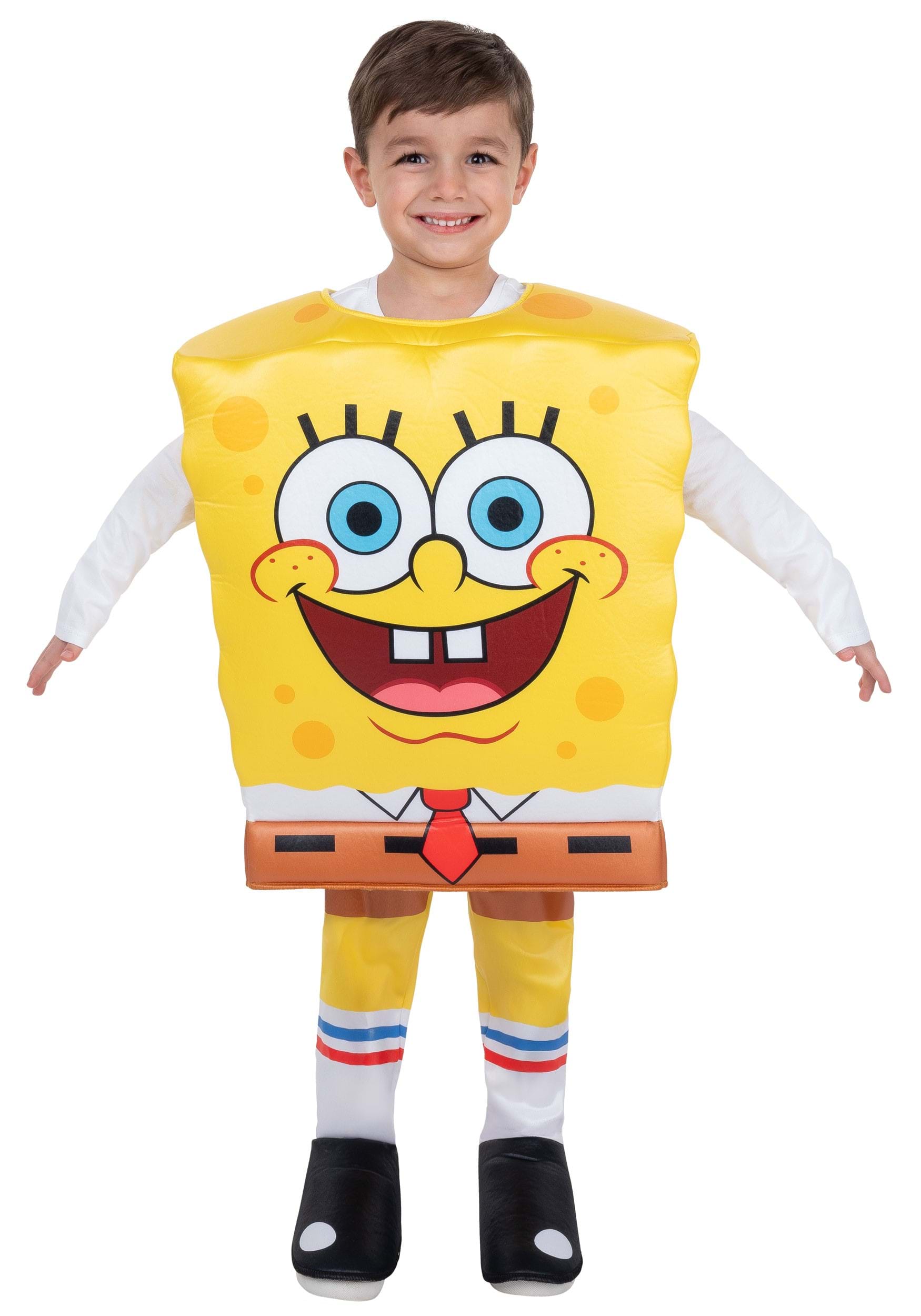 Boy's Spongebob SqaurePants Toddler Costume | Nickelodeon Costumes