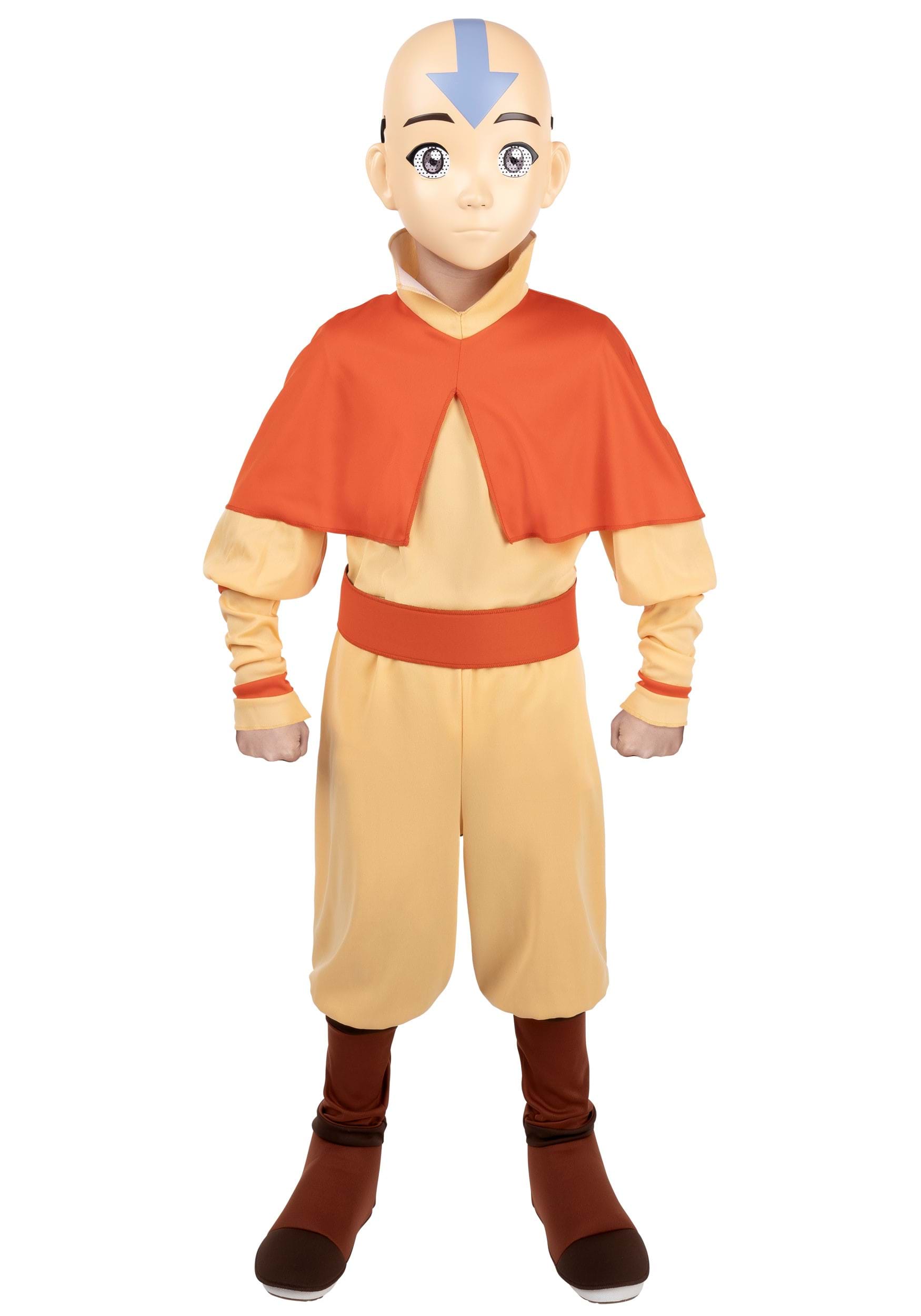 Boy's Deluxe Aang Last Airbender Costume | Nickelodeon Costumes