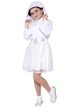 Girls Princess Leia Star Wars Costume Dress Alt 1