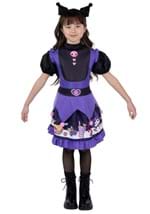 Girls Kuromi Hello Kitty Costume Dress Alt 2