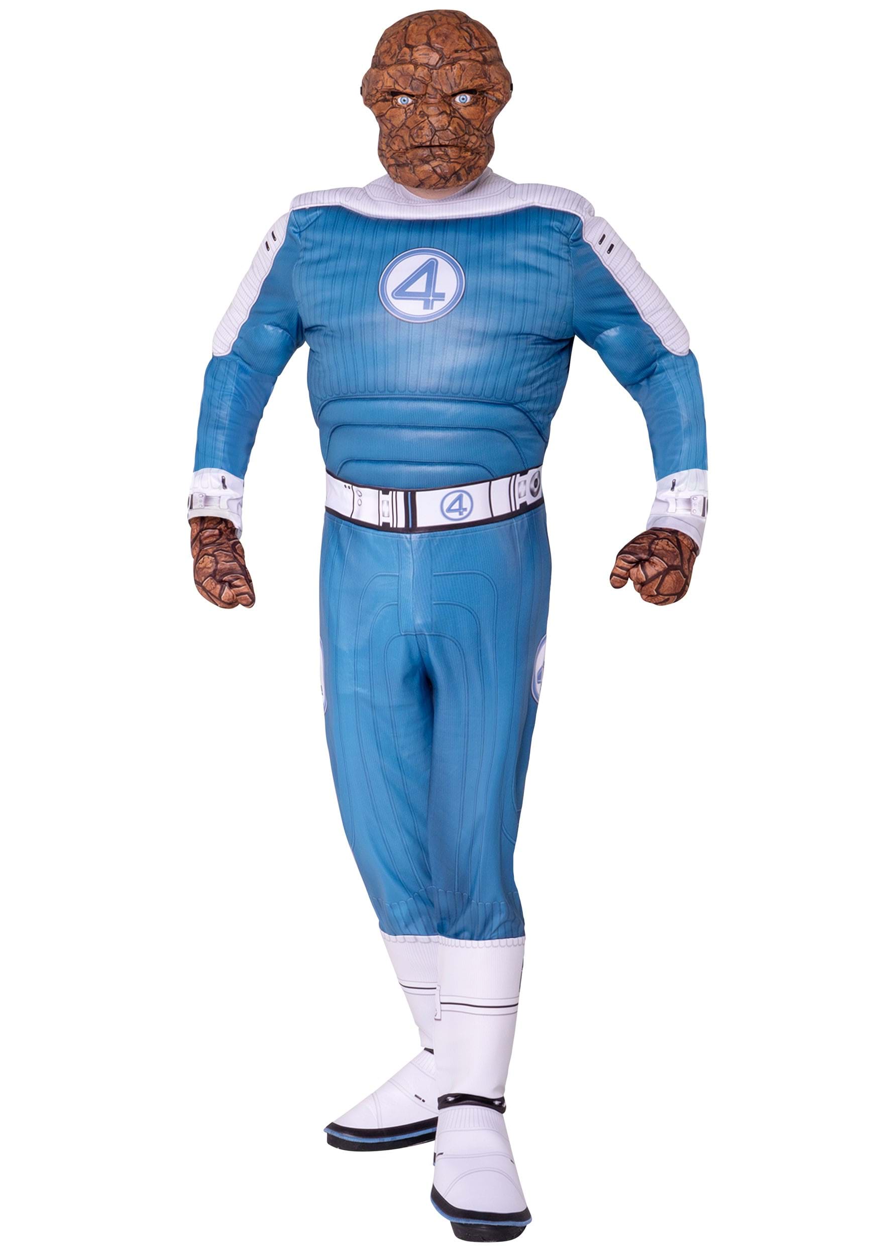 Deluxe Men's Fantastic Four The Thing Costume | Marvel Costumes