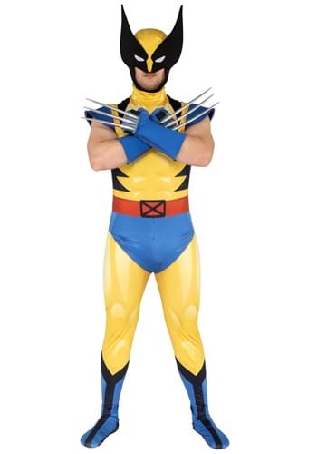 Mens Wolverine Zentai Suit Costume