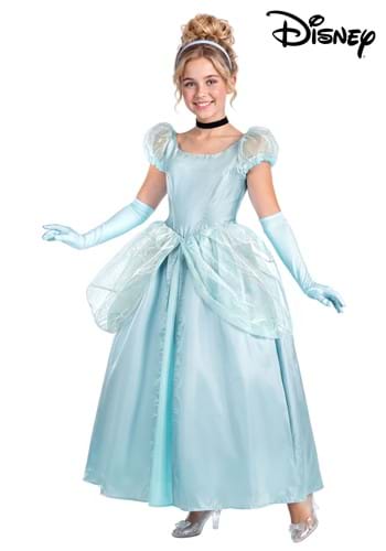 Girls Deluxe Disney Cinderella Costume