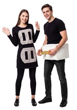 Adult Punny Plug and Outlet Costume Set Alt 1