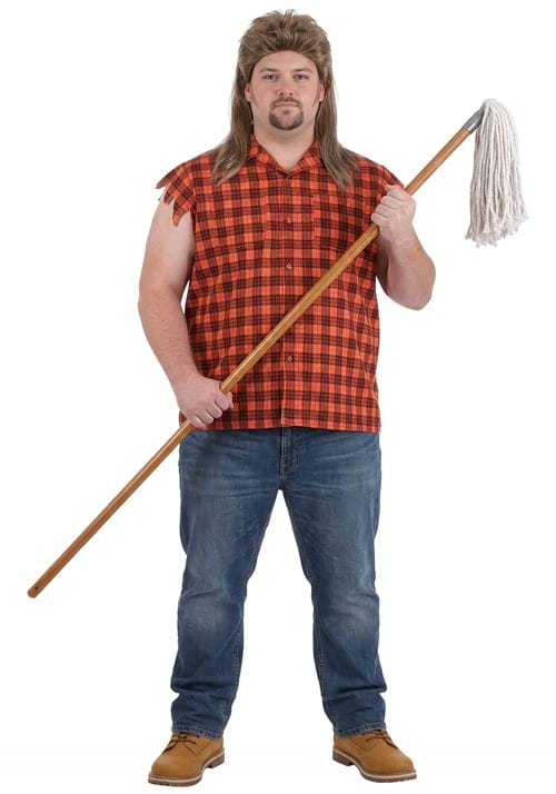 Plus Size Mens Resilient Redneck Costume