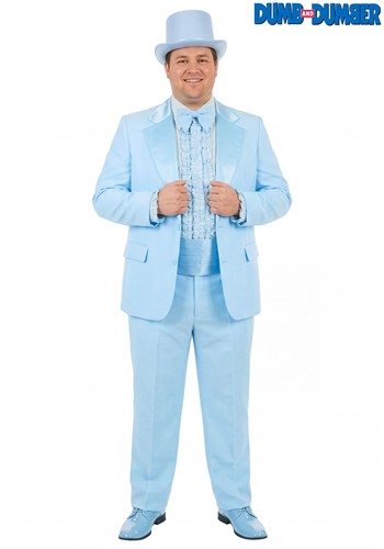 Plus Premium Harry Dunne Blue Dumb Dumber Costume