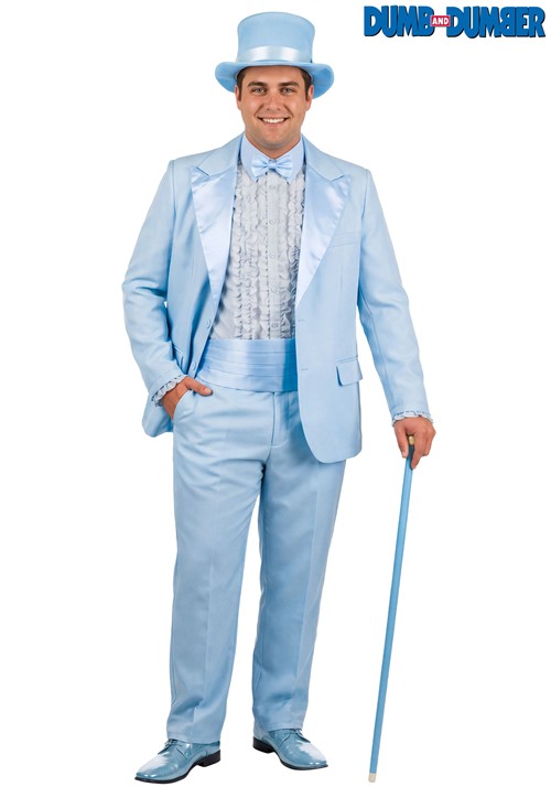 Plus Size Deluxe Harry Dumb Dumber Blue Costume