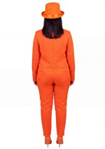 Plus Size Lloyd Christmas Dumb Dumber Orange Costume Alt 1