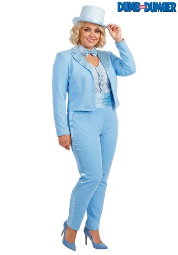 Plus Size Dumb and Dumber Harry Dunne Blue Costume for Women