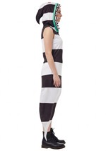 Womens Beetlejuice Sandworm Costume Dress Alt 3