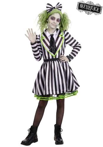 Girls Beetlejuice Costume Dress