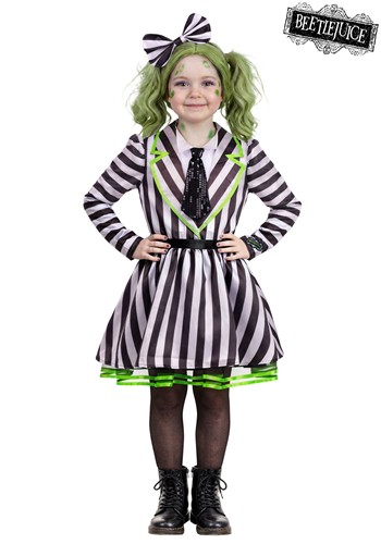 Girls Toddler Beetlejuice Costume Dress