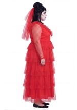 Plus Size Lydia Deetz Wedding Dress Costume for Women Alt 3