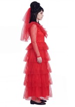 Girl's Lydia Deetz Wedding Dress Costume Alt 3