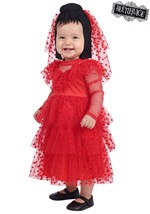 Girls Infant Lydia Deetz Wedding Costume 1