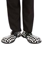 Adult Checkered Jumbo Clown Costume Shoes Alt 2