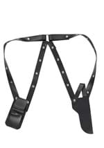 Adult Gun and Clip Shoulder Holster Costume 