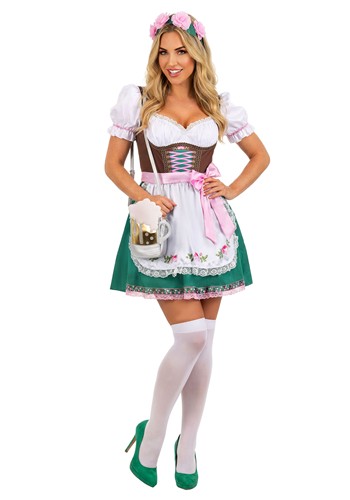 Womens Oktoberfest Beer Maiden Costume