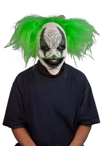 Carousel Clown Mask Green