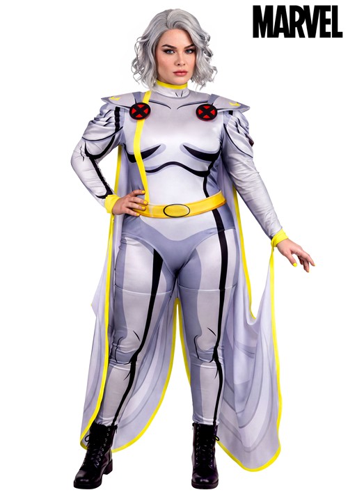 Plus Size Prestige Marvel XMen Storm Costume Womens