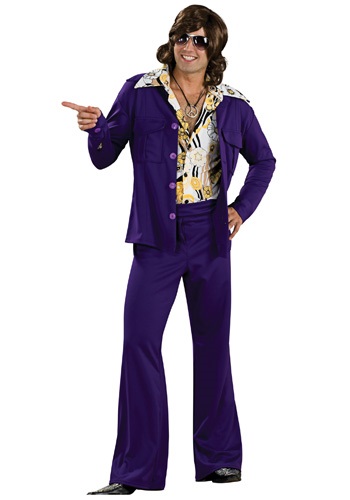 Click Here to buy Purple Leisure Suit Costume from HalloweenCostumes, CDN Funds & Shipping