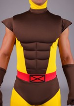Mens Premium Marvel XMen Brown Wolverine Costume Alt 6