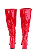 Women's Patent Red Gogo Costume Boots Alt 3