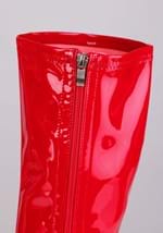 Women's Patent Red Gogo Costume Boots Alt 6