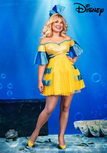 Women's Disney The Little Mermaid Flounder Costume