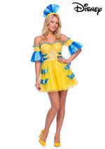 Women's Disney The Little Mermaid Flounder Costume Alt 5