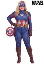 Plus Womens Marvel Avengers Endgame Captain America