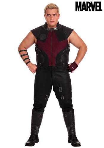 Plus Marvel Avengers Deluxe Hawkeye Costume Main 1
