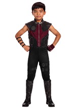 Boys Marvel Avengers Deluxe Hawkeye Costume Alt 1