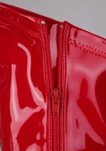 Womens Red Patent Thigh High Boots Alt 3