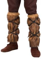 Adult Medieval Fur Leg Wrap Costume Legwarmers