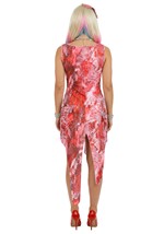 Women's High Steaks Pop Star Costume Meat Dress Alt 2