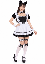 Anime Cat Maid Womens Costume