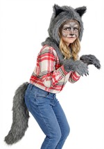 Adult Kids Ragged Werewolf Costume Kit Alt 2