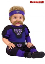 Infant Dodgeball White Goodman Baby Costume