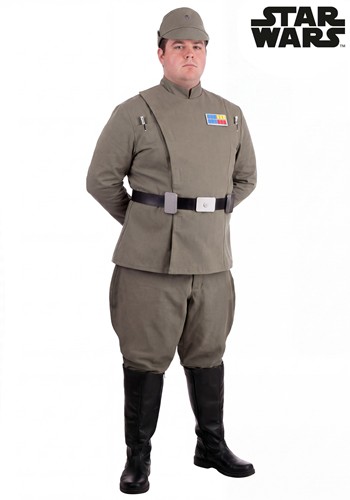 Plus Size Green Star Wars Imperial Officer Costume