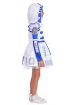 Girls Star Wars R2 D2 Costume Dress Alt 3
