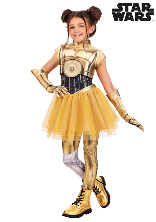 Kids Star Wars C3PO Costume Dress