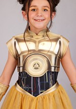 Kids Star Wars C3PO Costume Dress Alt 4