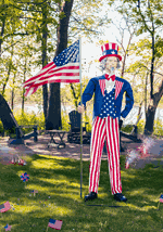 6.5FT Uncle Sam Animatronic Decoration