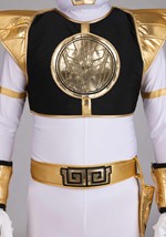 Premium Adult Power Rangers White Ranger Costume Alt 6